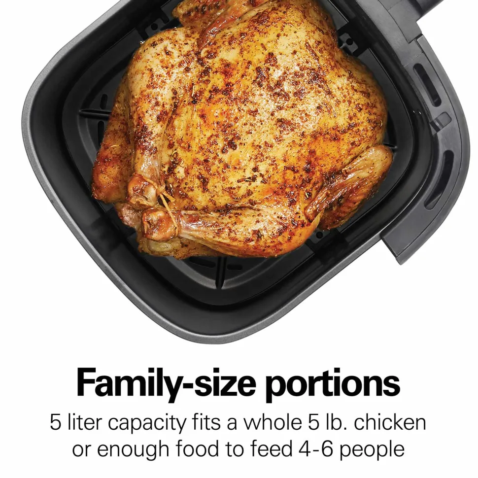 5.8 Quart/5.5 Liter Digital Air Fryer with Nonstick Basket