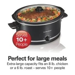 8 Quart Oval Slow Cooker