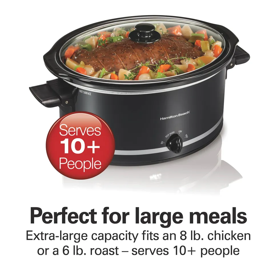 8 Quart Oval Slow Cooker
