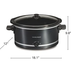 8 Quart Oval Slow Cooker