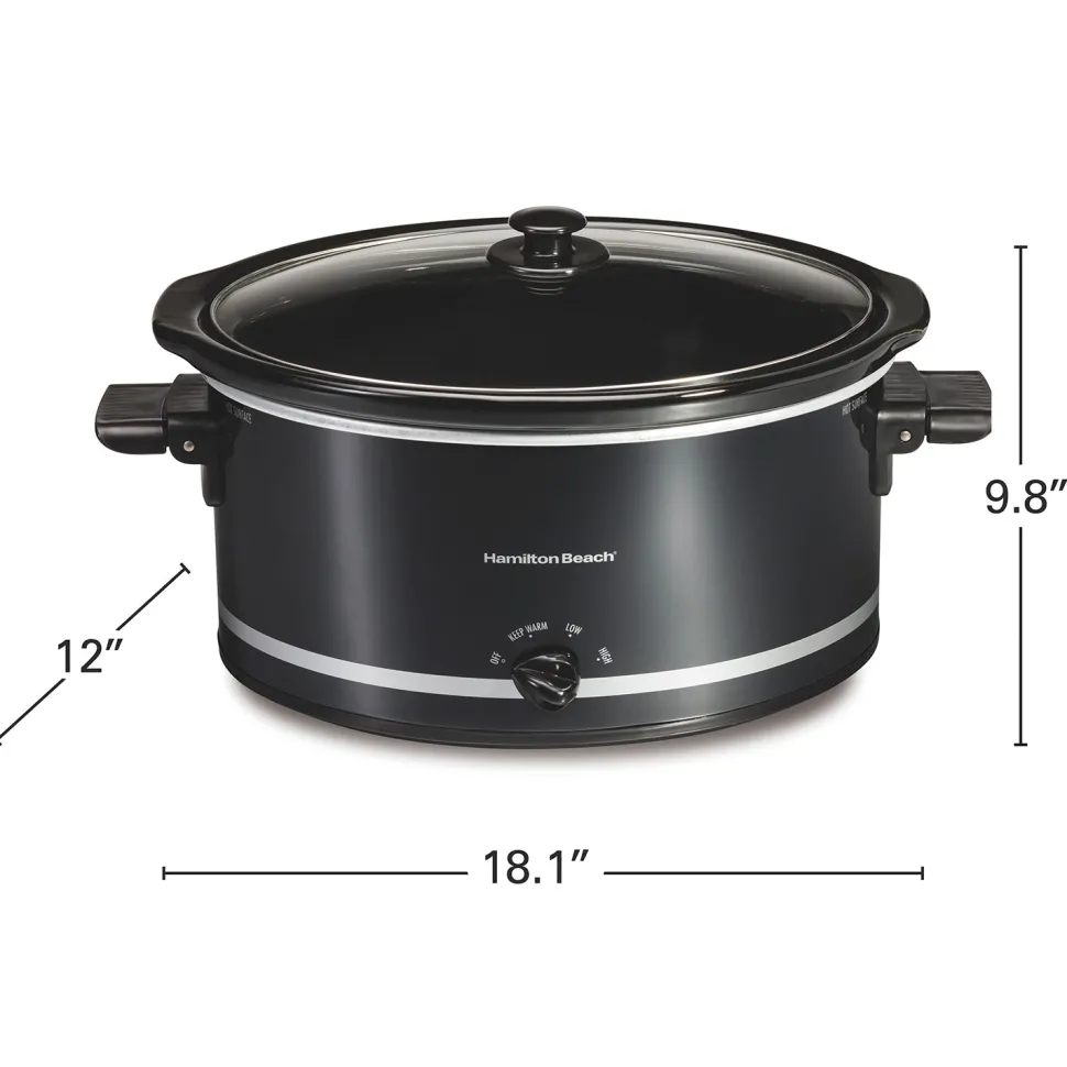 8 Quart Oval Slow Cooker