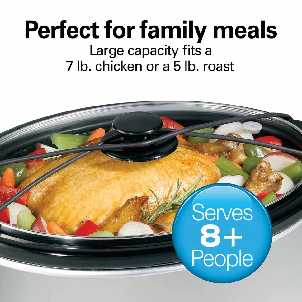 7 Quart Oval Slow Cooker