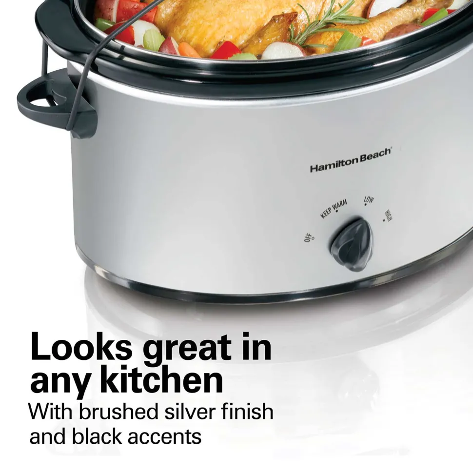 7 Quart Oval Slow Cooker