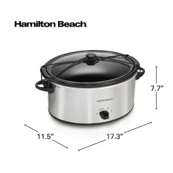 7 Quart Oval Slow Cooker