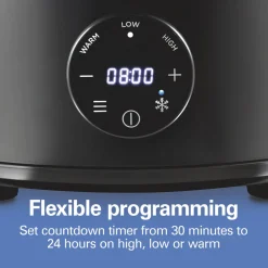 6 Quart Programmable Defrost Slow Cooker