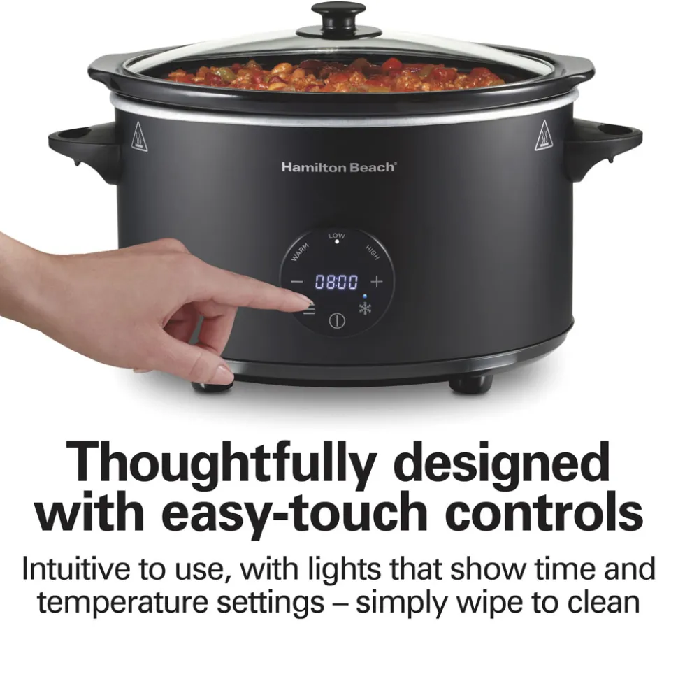6 Quart Programmable Defrost Slow Cooker