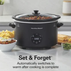 6 Quart Programmable Defrost Slow Cooker