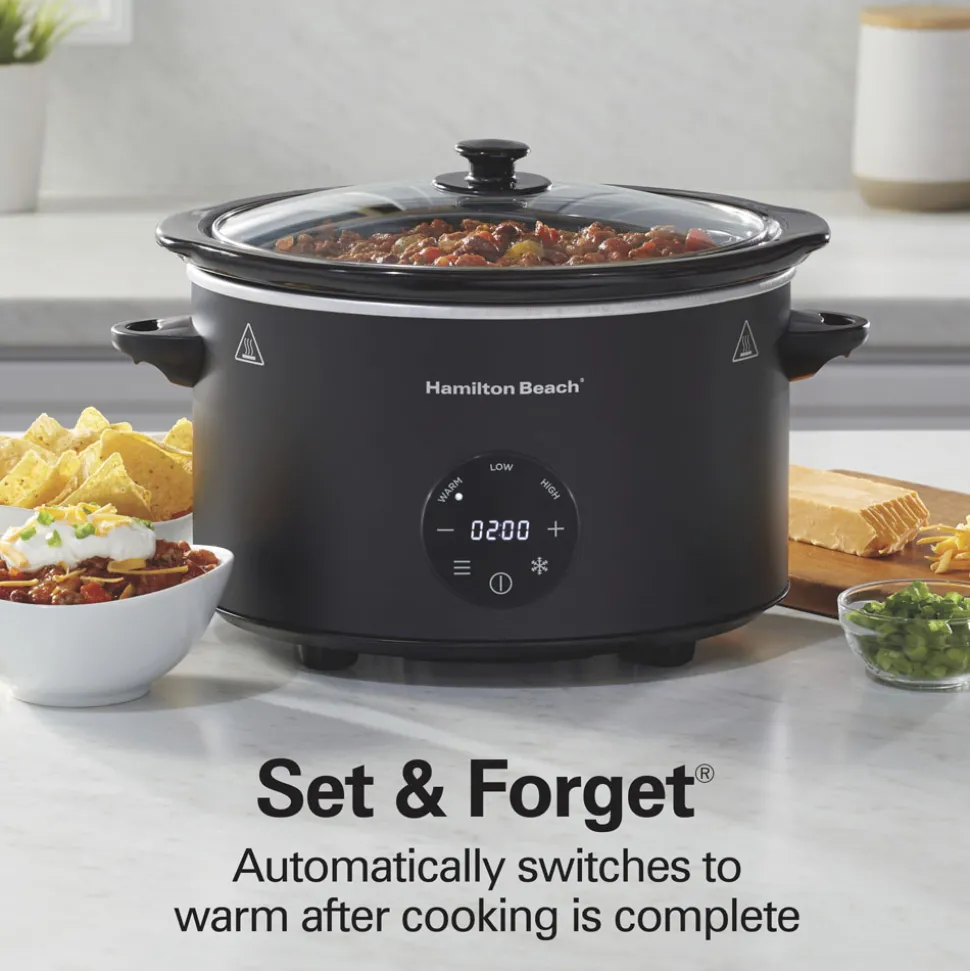 6 Quart Programmable Defrost Slow Cooker