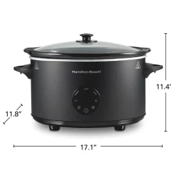 6 Quart Programmable Defrost Slow Cooker