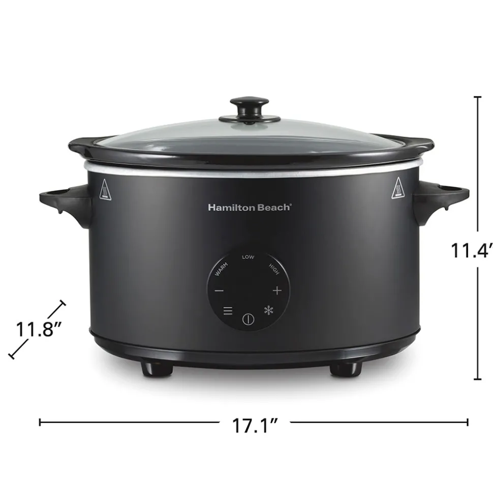 6 Quart Programmable Defrost Slow Cooker