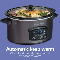 6 Quart Programmable Defrost Slow Cooker