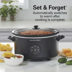 6 Quart Programmable Slow Cooker