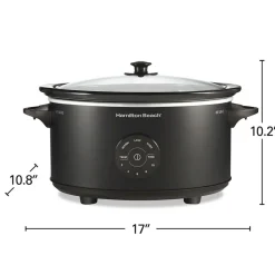 6 Quart Programmable Slow Cooker