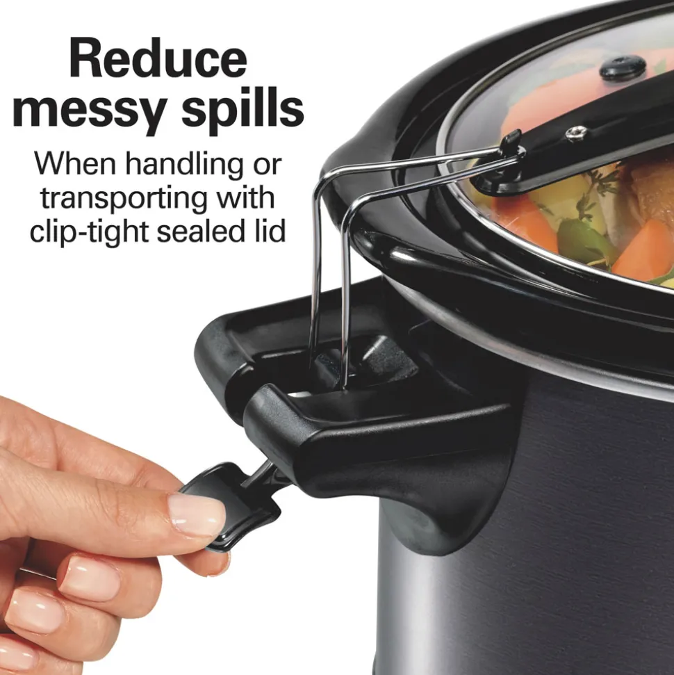 7 Quart Programmable Stay or Go® Slow Cooker