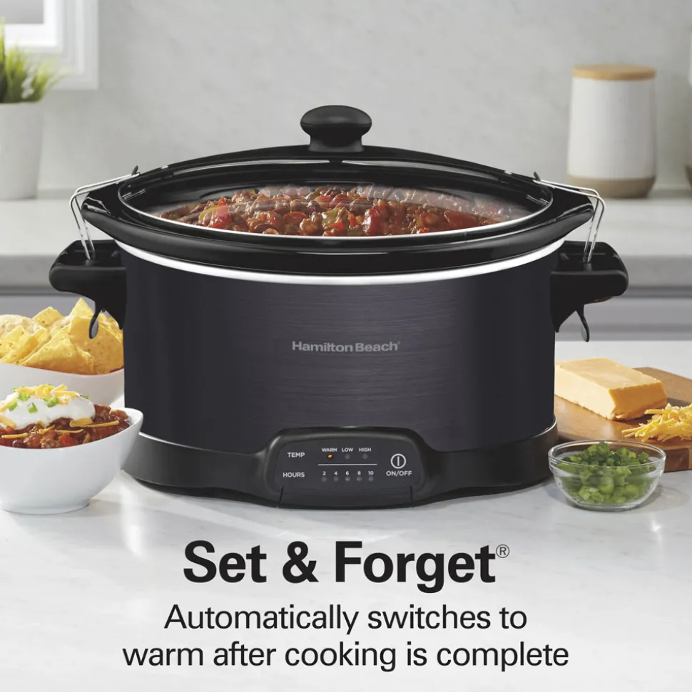 7 Quart Programmable Stay or Go® Slow Cooker