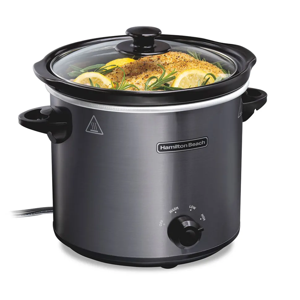 4 Quart Round Slow Cooker