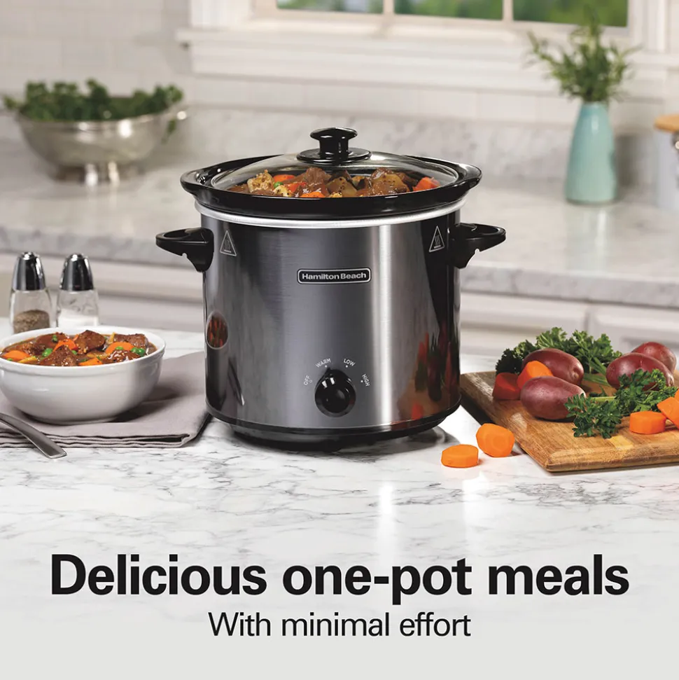 4 Quart Round Slow Cooker