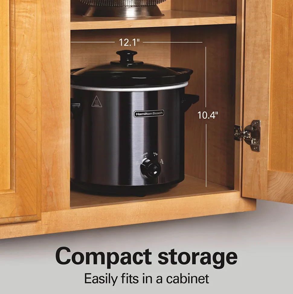 4 Quart Round Slow Cooker