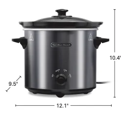 4 Quart Round Slow Cooker