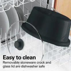 6 Quart Slow Cooker Chrome