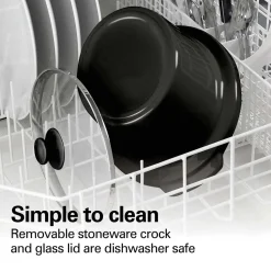 8 Quart Slow Cooker, Red