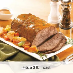 5 Quart Slow Cooker, Silver