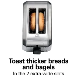 2 Slice Toaster with Extra-Wide Slots