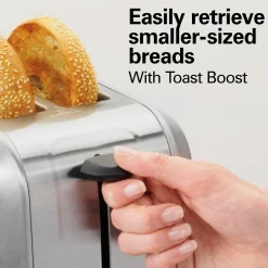 2 Slice Toaster with Extra-Wide Slots