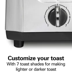 2 Slice Toaster with Extra-Wide Slots