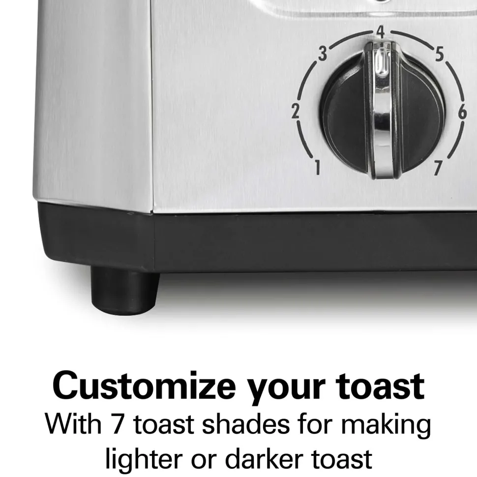 2 Slice Toaster with Extra-Wide Slots