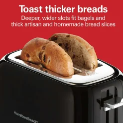 2 Slice Toaster with Extra-Wide Slots
