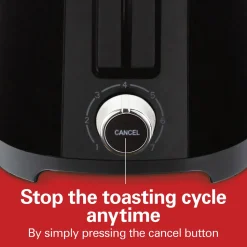 2 Slice Toaster with Extra-Wide Slots