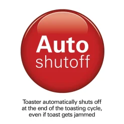 2 Slice Toaster with Extra-Wide Slots