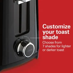 2 Slice Toaster with Extra-Wide Slots