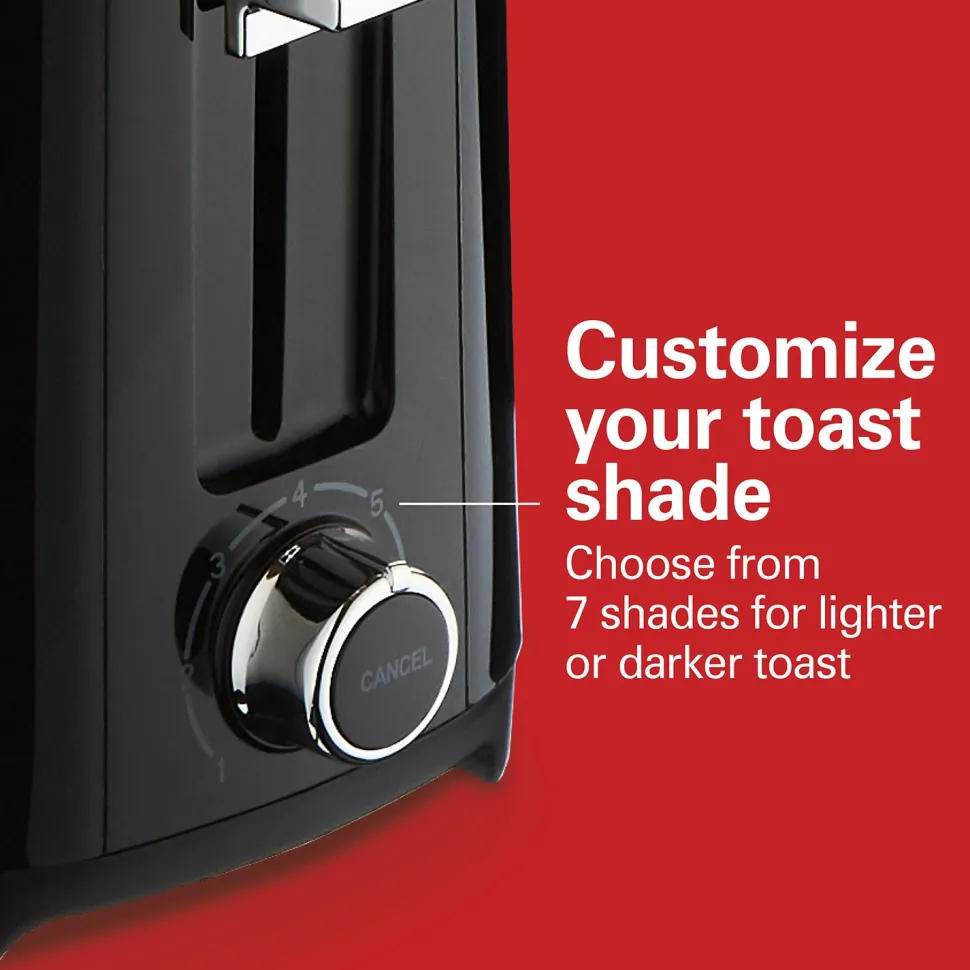 2 Slice Toaster with Extra-Wide Slots