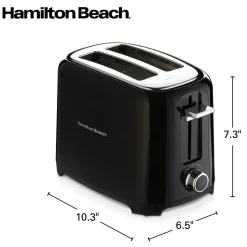 2 Slice Toaster with Extra-Wide Slots