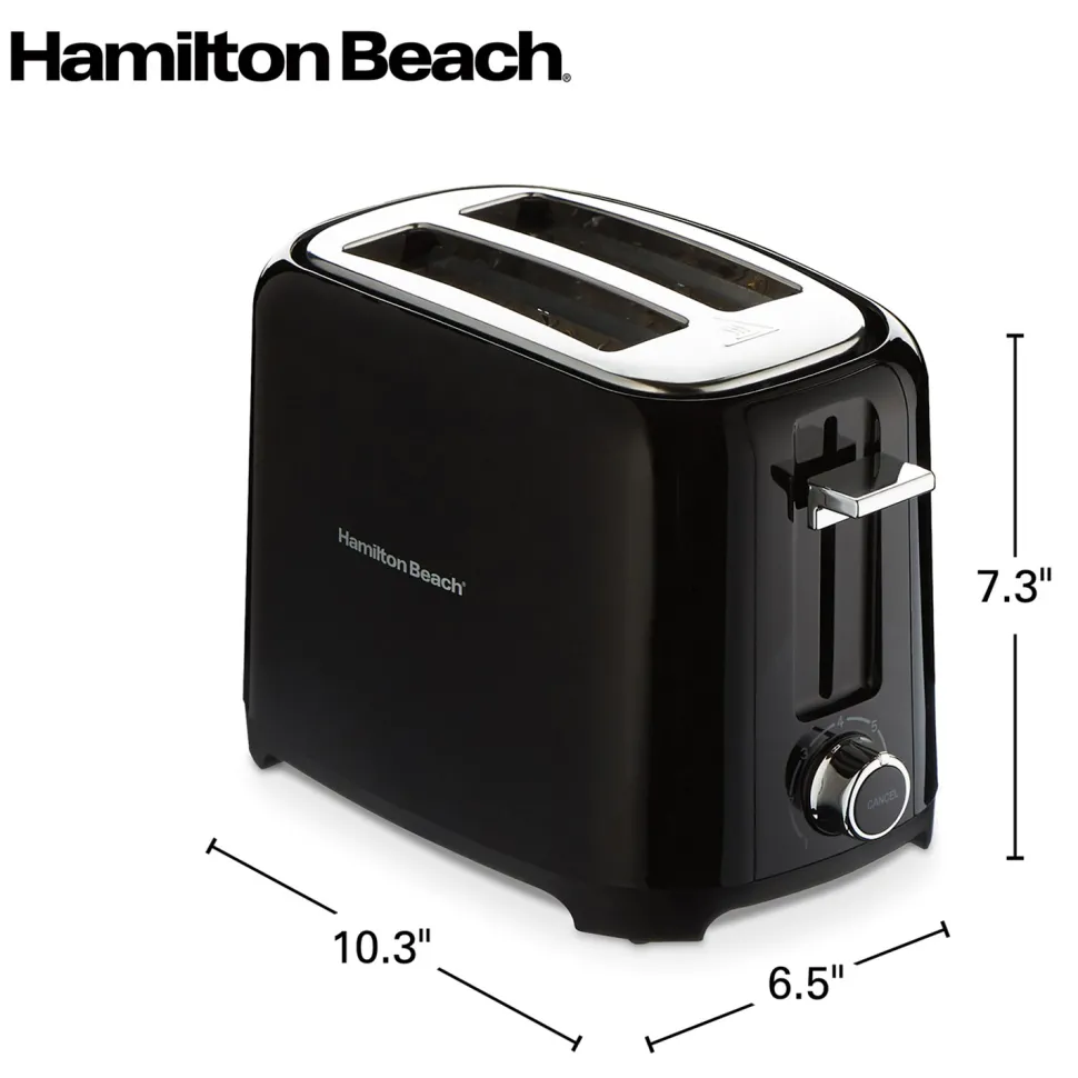 2 Slice Toaster with Extra-Wide Slots