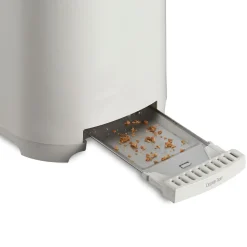 2 Slice Toaster with Extra-Wide Slots, White