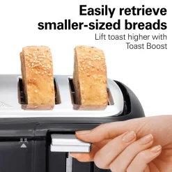 4 Slice Toaster with Extra-Wide Slots