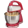 6 Speed Classic Stand Mixer, Red