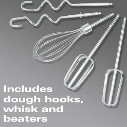 6 Speed Classic Stand Mixer, Red