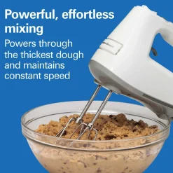 3 Speed Hand Mixer White