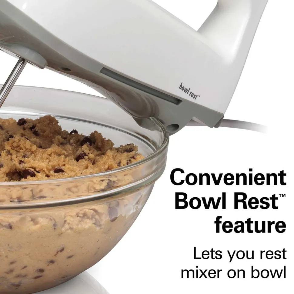 3 Speed Hand Mixer White