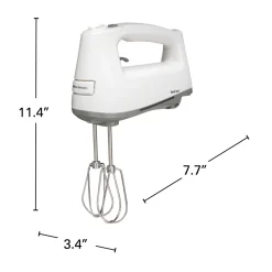 3 Speed Hand Mixer White