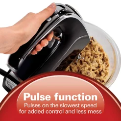6 Speed Hand Mixer with Pulse and Snap-On Case