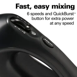 6 Speed Hand Mixer with Quick Burst™