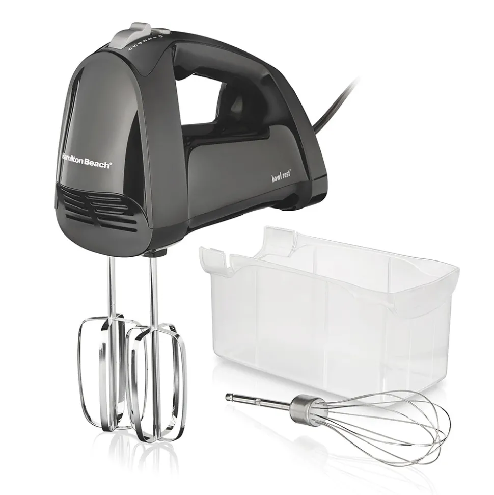 6 Speed Hand Mixer with Quick Burst™ and Snap-On Case