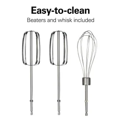 6 Speed Hand Mixer with Quick Burst™ and Snap-On Case