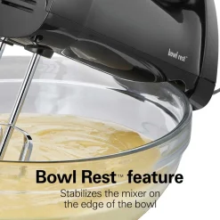 6 Speed Hand Mixer with Quick Burst™ and Snap-On Case