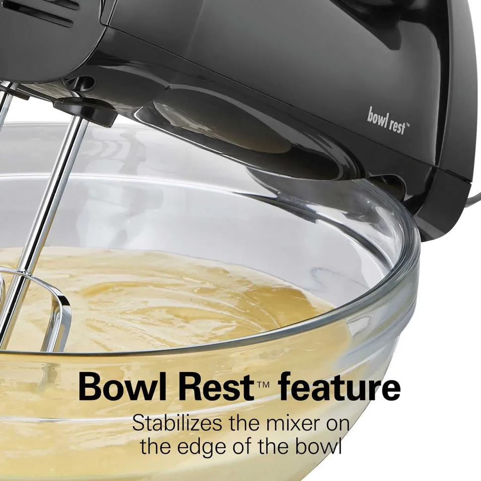 6 Speed Hand Mixer with Quick Burst™ and Snap-On Case